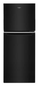 WRT112CZJB 24 in. 11.6 cu. ft. Top Freezer Refrigerator in Black, Counter Depth
