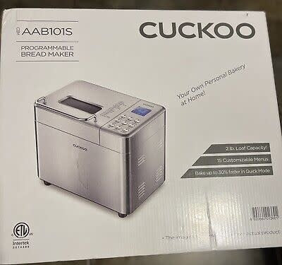 CBM-AAB101S Cuckoo 2 lb. Multi-Functional Bread Maker