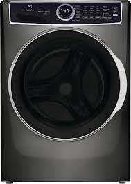 ELFW7637AT 4.5 cu. ft. High-Efficiency Stackable Front Load Washer in Titanium with SmartBoost, ENERGY STAR