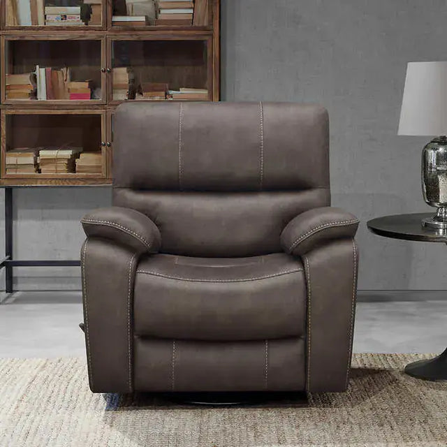 1518208 Barcalounger Henley Fabric Swivel Glider Recliner