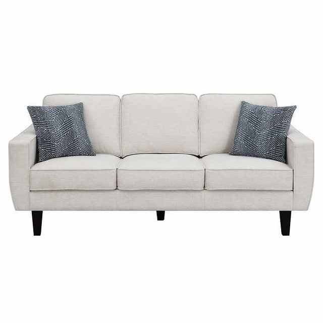 1549572 Charley Mid-Century Modern Fabric Sofa