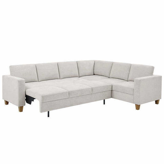 1653364 Thomasville Dillard Convertible Sleeper Sectional