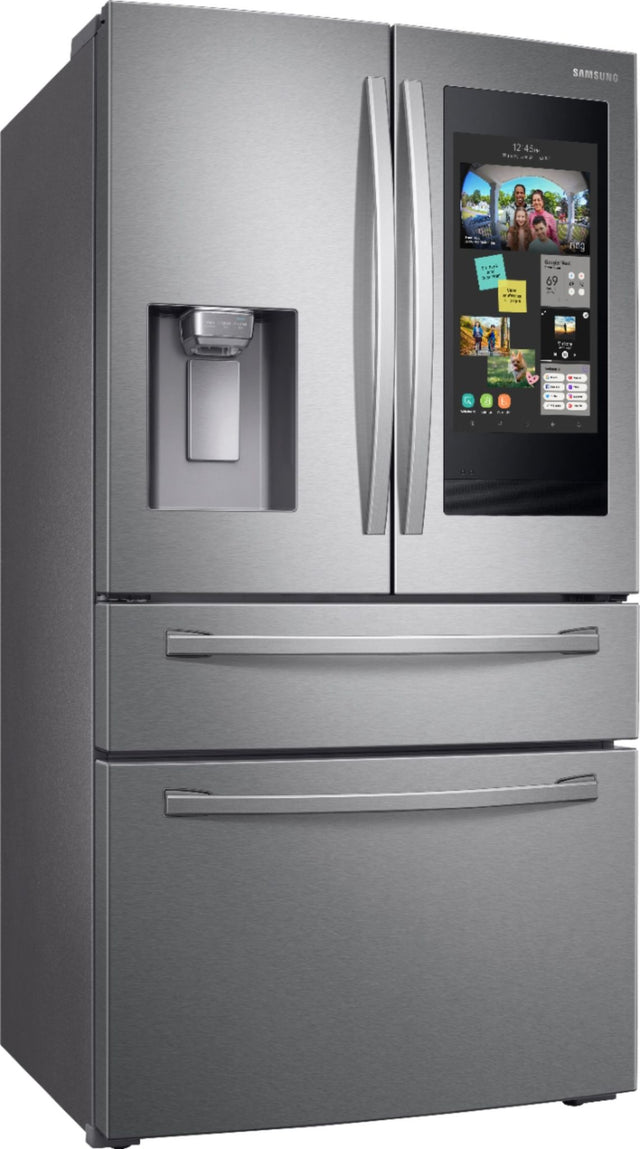 CK RF28R7551SR Samsung 27.7 cu. ft. Family Hub 4-Door French Door Smart Refrigerator in Fingerprint Resistant Stainless Steel