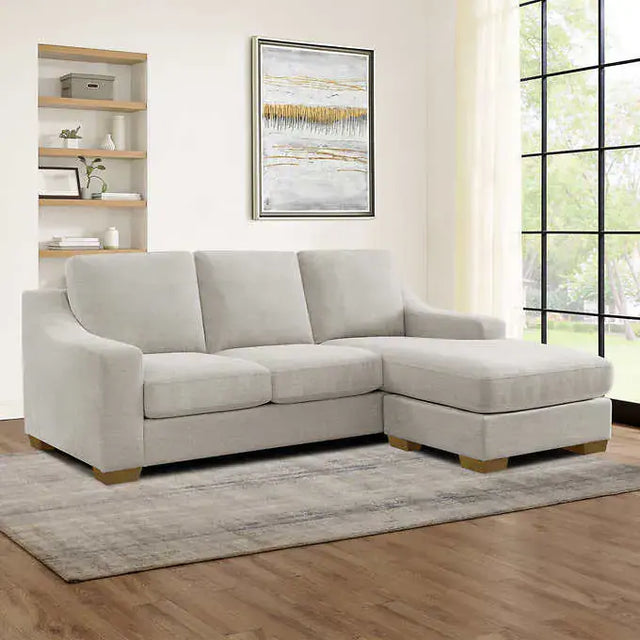 1695559 Thomasville Dillard Sofa with Reversible Chaise