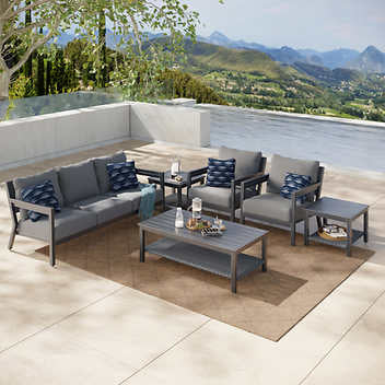 1751989-Maribela 6-piece Outdoor Patio Seating Set