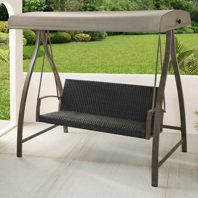 1713518 Agio McKinnon Woven Patio Swing