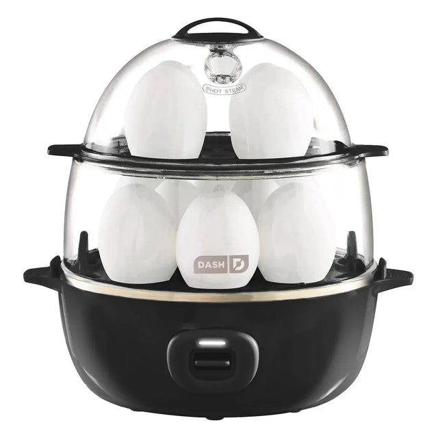 DED012BK  Dash 17-piece All-in-One Egg Cooker