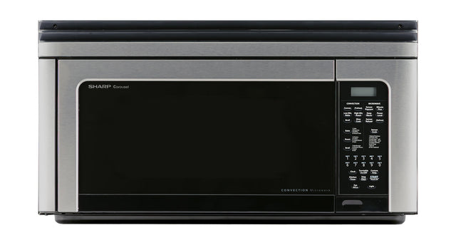 R1881LSY Sharp 1.1 cu. ft. Over-the-Range Convection Microwave Oven in Stainless Steel