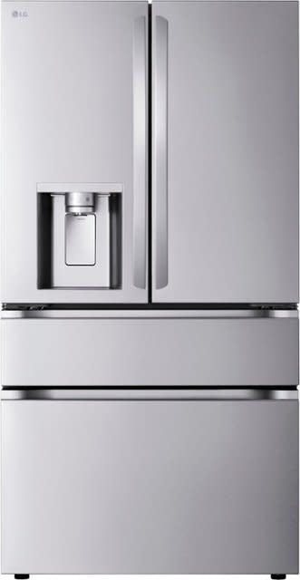 LF29H8330S  LG - 28.6 Cu. Ft. 4-Door French Door Smart Refrigerator with Full-Convert Drawer - Stainless Steel