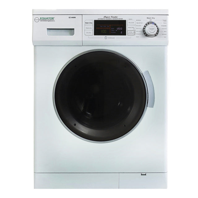 USED EZ 4400 N Equator Advanced Appliances  1.57-cu ft Capacity White Ventless All-in-One Washer Dryer