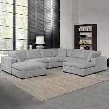 Thomasville Lowell 8-piece Fabric Modular Sectional