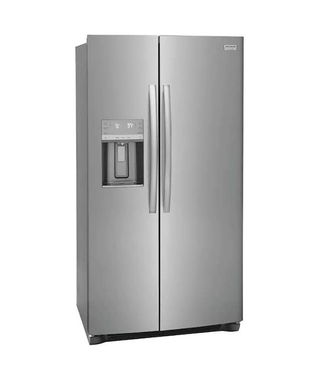 CK/ GRSC2352AF 22.3 cu. ft. 36 in. Counter Depth Side by Side Refrigerator in Smudge-Proof Stainless Steel