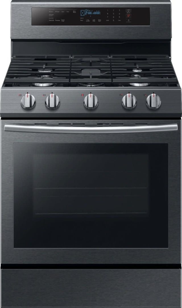 NX58M6630SG Samsung 5.8 cu ft Gas Range; 18K BTU Dual Burner; True Convection; Wi-Fi;