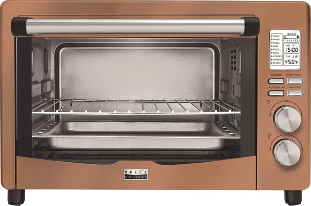 90096 Bella Pro Series - Pro Series 6-Slice Toaster Oven - COPPER STANLESS FINISH