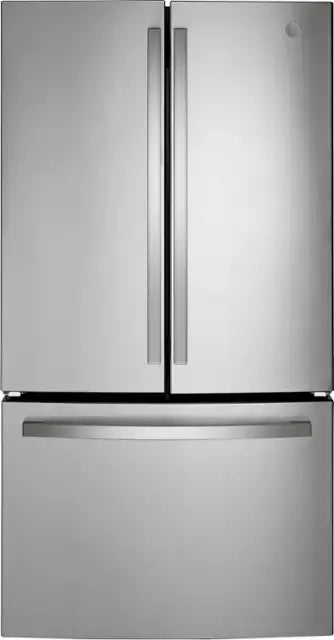 GE 27 cu. ft. French Door Refrigerator in Fingerprint Resistant Stainless with Internal Dispenser, ENERGY STAR