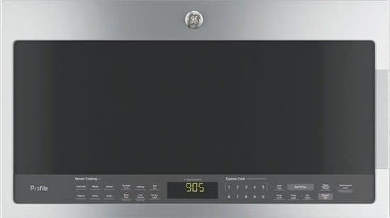 PVM9005SJSS GE Profile 2.1 cu. ft. Over the Range Microwave in Stainless Steel with Sensor Cooking