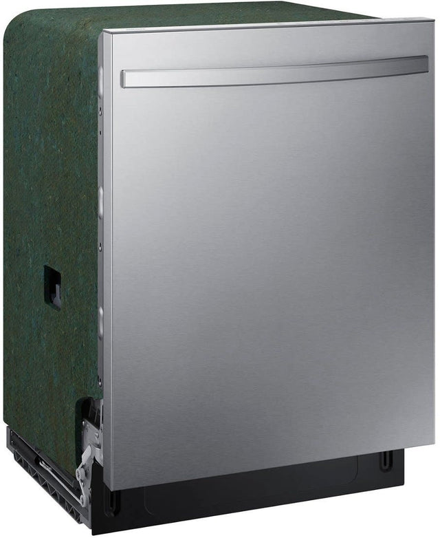 DW80CG4051SR - Samsung Fingerprint Resistant 51 dBA Dishwasher plus Handle with 3rd Rack and AutoRelease Door in Stainless Steel