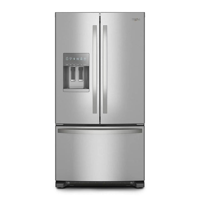 WRFF3436RZ Whirlpool 36 in. 24.7 cu. ft. Standard Depth French Door Refrigerator in Fingerprint Resistant Stainless Steel