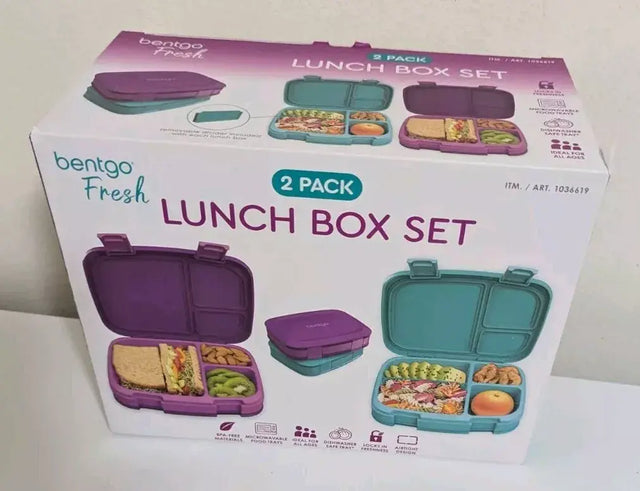 Bentgo Fresh 2 Pack Lunch Box Set