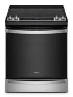 C.K WEE745H0LZ 6.4 cu. ft. Single Oven Electric Range with Air Fry Oven in Fingerprint Resistant Stainless Steel