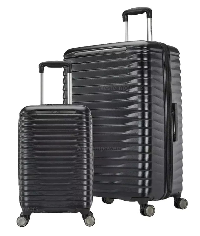 Samsonite Element XLT 2.0 Hardside 2-Piece Luggage Set w/ Spinners Black - NEW!