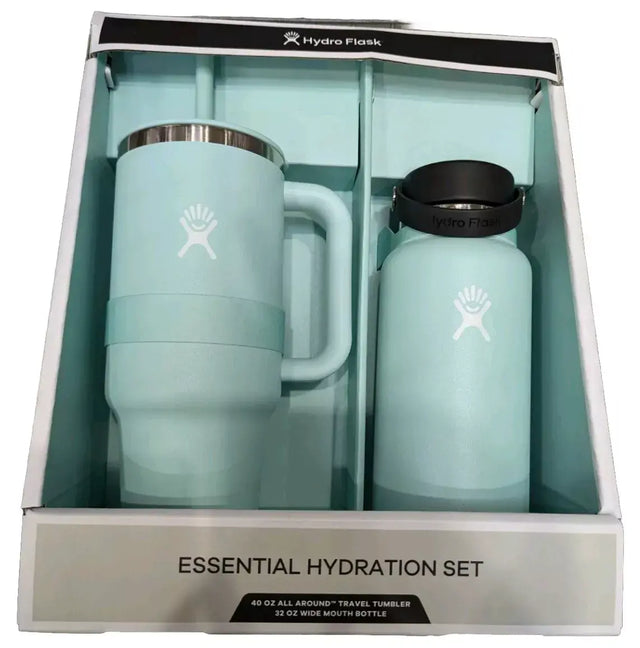 Hydro Flask Essential Hydration Set 40 Oz Tumbler & 32 Oz Bottle