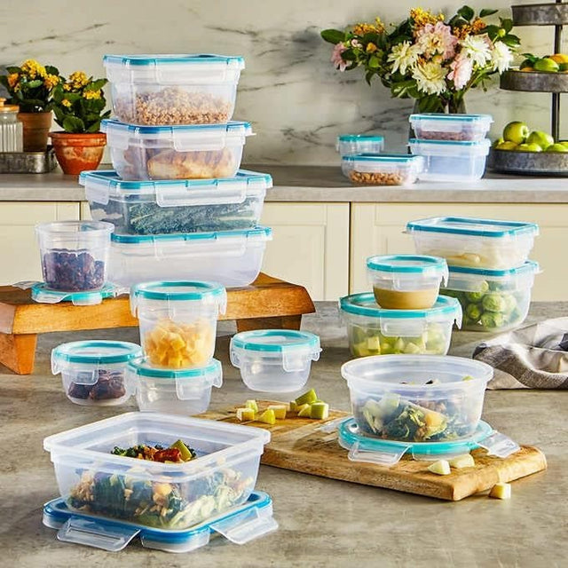 Snapware BPA-Free Plastic Storage Container Set - 38 pcs