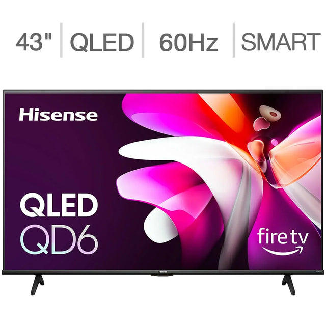 Hisense 43" Class - QD6 Series - 4K UHD QLED LCD TV