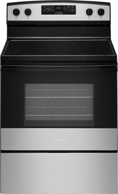 AER6303MMS Samsung Rapid Heat induction 30-in 4 Elements 6.3-cu ft Self and Steam Cleaning Slide-in Smart Induction Range (Fingerprint Resistant Stainless Steel)