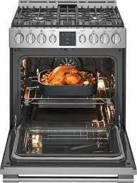 PCFG3078AFC 5.6 FRIGIDAIRE 30 in. 5 Burner Freestanding Gas Range in Stainless Steel with Self-Cleaning Oven