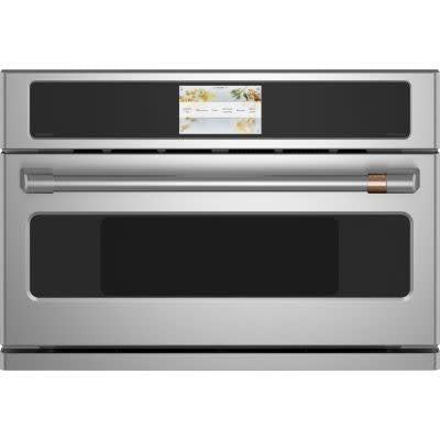 CSB913P2NS1 30 in. 1.7 cu. ft. Smart Electric Wall Oven and Microwave Combo with 120 Volt Advantium Technology in Stainless Steel