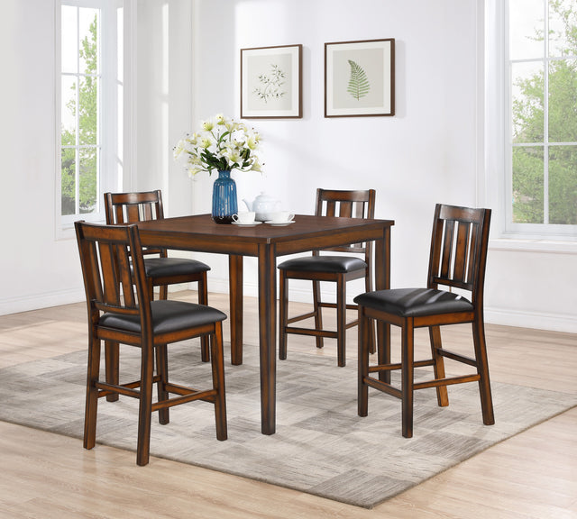 D314-5 NATIONWIDE Five Piece Pub Height Dining Set