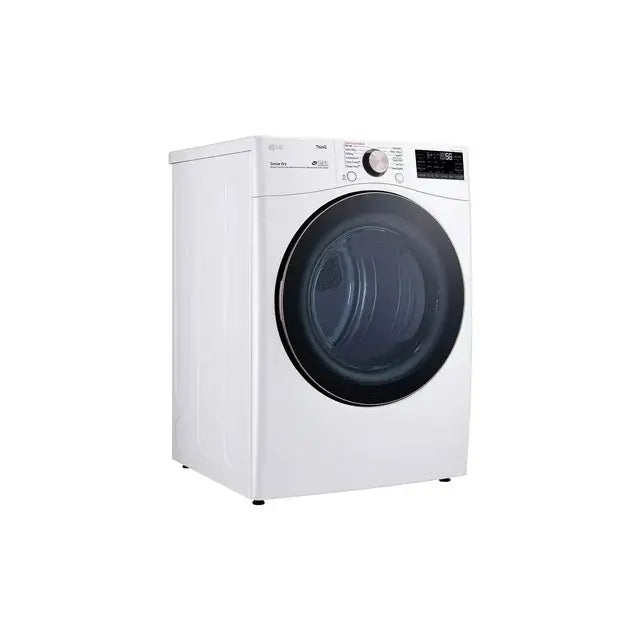 DLEX400WLg Dlex4000 27" Wide 7.4 Cu. Ft. Energy Star Rated Dryer - White