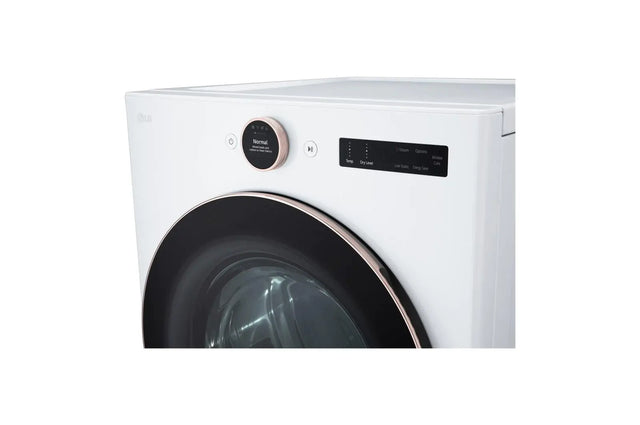 DLEX6500W 7.4 cu. ft. Ultra Large Electric Dryer with Sensor Dry, Turbo Steam Technology and Wi-Fi Connectivity in White