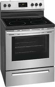 FCRE305LAFK 30 in. 5.3 cu. ft. Rear Control Electric Range in Stainless Steel