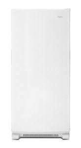 WZF34X18DW Whirlpool 17.7-cu ft Frost-free Upright Freezer (White)