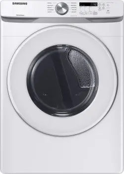 DVE45T6000W 7.5 cu. ft. Stackable Vented Electric Dryer with Sensor Dry in White