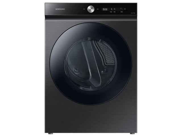 DVE53BB8700VA3  Bespoke 7.6 cu. ft. Ultra Capacity Electric Dryer with Super Speed Dry and AI Smart Dial in Brushed Black