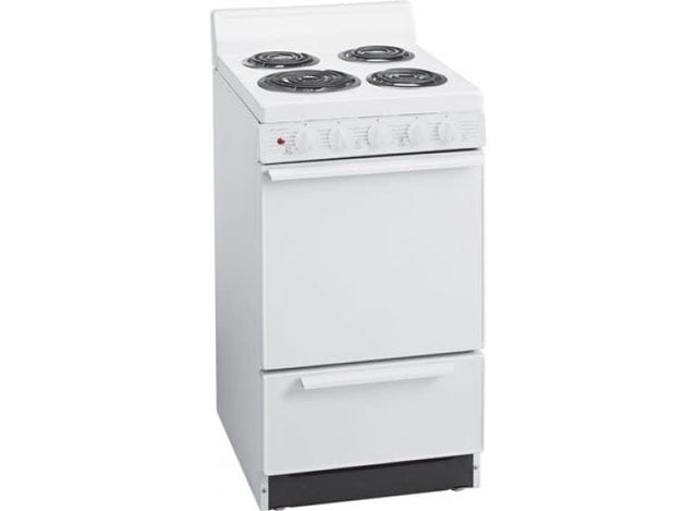 EAK100OP 20 in. 2.42 cu. ft. Electric Range in White