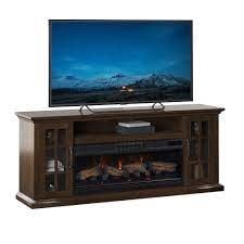 Tresanti Mayson TV Console with ClassicFlame CoolGlow 2-in-1 Electric Fireplace and Fan