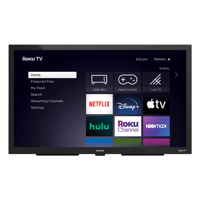 EP400AB55R  Element Electronics 55" 4K UHD Partial Sun Outdoor Roku Smart TV, Weatherproof