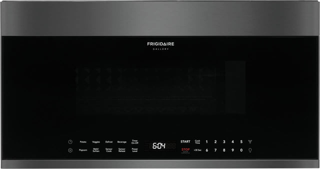 FGBM19WNVD Frigidaire - Gallery Series 1.9 Cu. Ft. Over-the-Range Microwave with Sensor Cooking - Black Stainless Steel