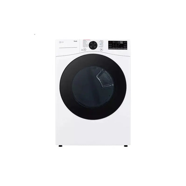 DLEX4080W 7.4 cu. ft. Ultra Large Capacity Smart Front Load Energy Star Electric Dryer with Sensor Dry & Steam Technology