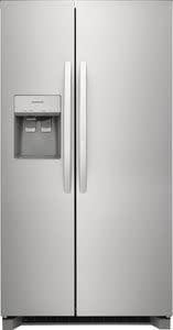 FRSC2333AS  Frigidaire 36.1 in. 22.3 cu. ft. Counter Depth Side-by-Side Refrigerator in Stainless Steel