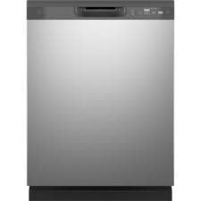 GDF510PSR5SS 24 in. Built-In Tall Tub Front Control Stainless Steel Dishwasher with Dry Boost, 59 dBA