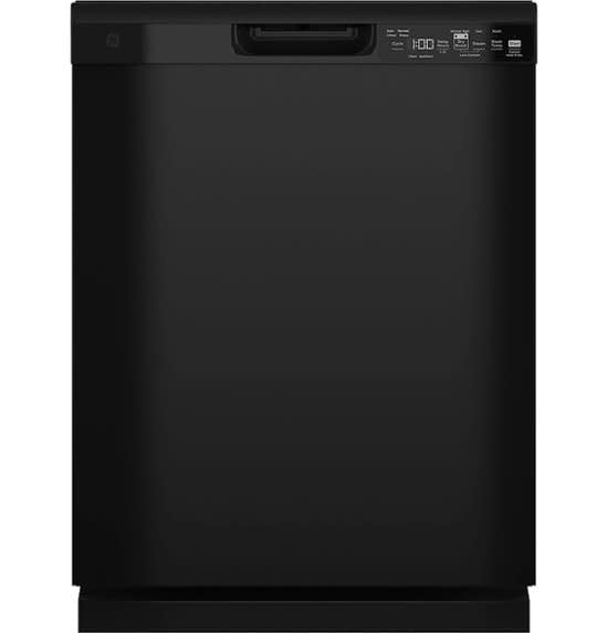 GDF550PGR6BB 24 in. Built-In Tall Tub Front Control Black Dishwasher w/Sanitize, Dry Boost, 52 dBA