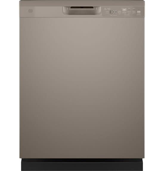 GDF550PMRES 24 in. Built-In Tall Tub Front Control Slate Dishwasher w/Sanitize, Dry Boost, 52 dBA