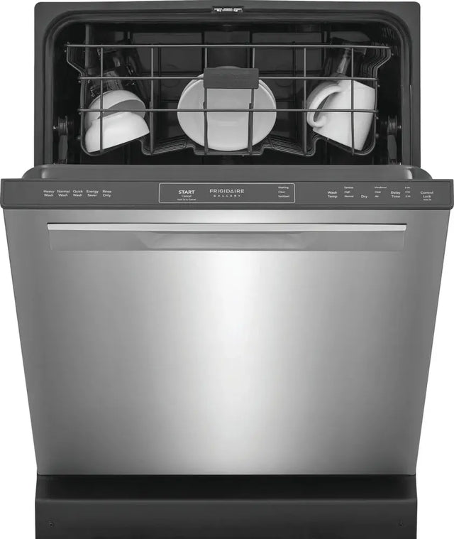 GDPP4515AF Frigidaire Gallery Top Control 24-in Built-In Dishwasher (Fingerprint Resistant Stainless Steel) ENERGY STAR, 52-dBA