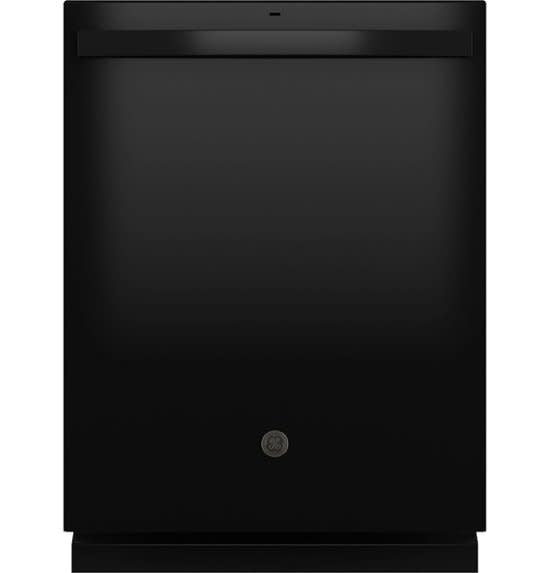 GDT550PGRBB GE - Top Control Built In Dishwasher with Sanitize Cycle and Dry Boost, 52 dBA - Black