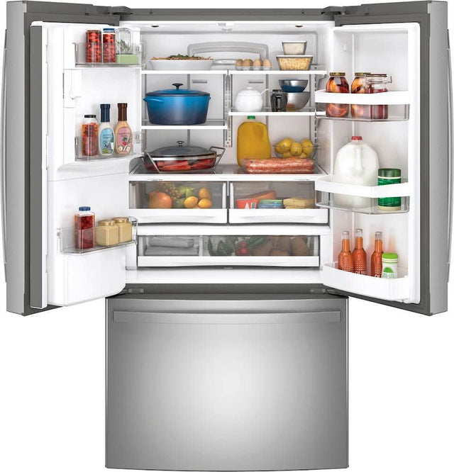 GFE28GYNJFS 27.7 cu. ft. French Door Refrigerator in Fingerprint Resistant Stainless Steel, ENERGY STAR